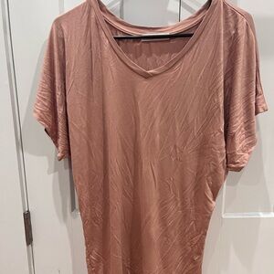 Sivana bamboo dolman tunic, caramel, small
